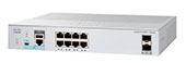 8-Port Gigabit Ethernet + 2 Gigabit SFP Managed Switch CISCO WS-C2960L-SM-8TS